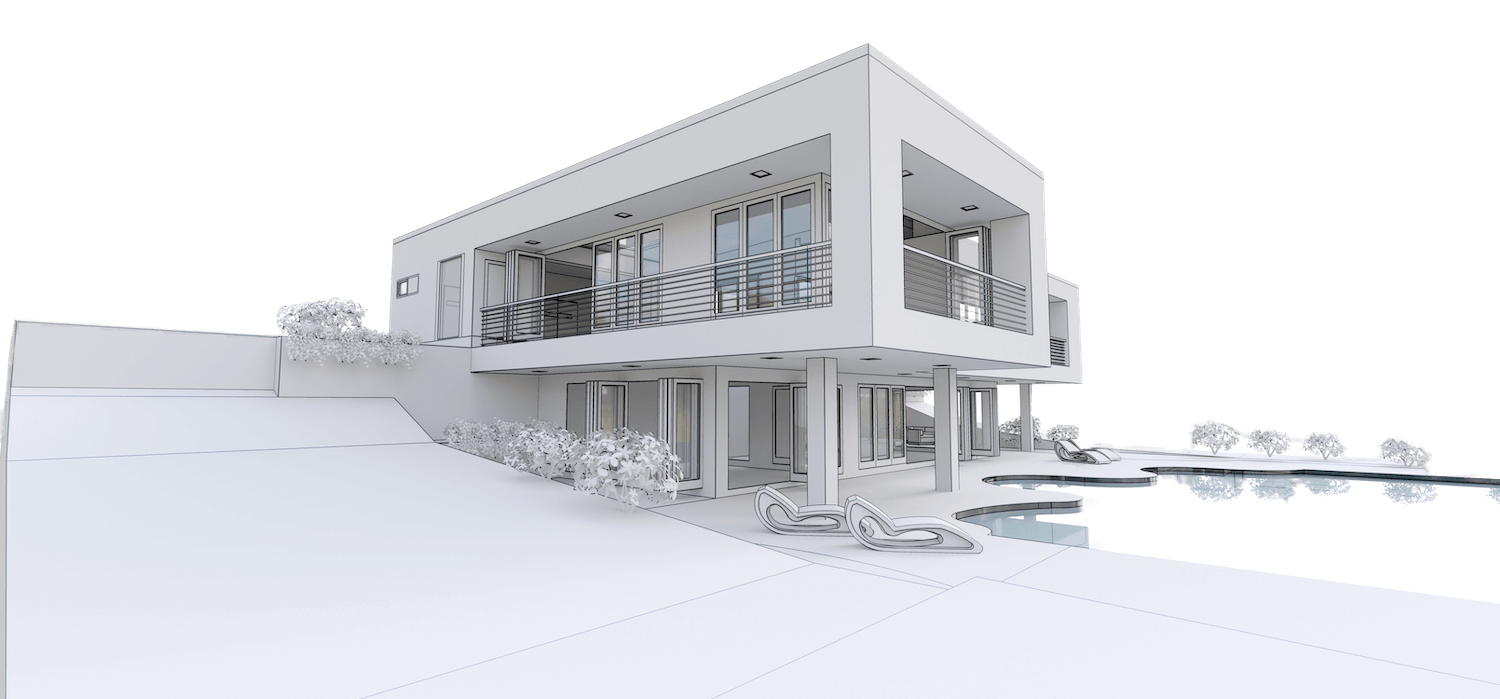 Modernes Einfamilienhaus